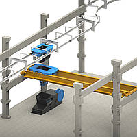 Система транспортировки бетона Pi Makina Pi FLY&Pi CAST