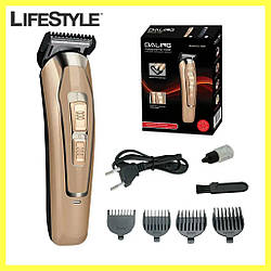 Машинка для стрижки волосся Gemei GM 6115 / Триммер для стрижки волосся і бороди