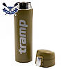 Сталевий термос похідний Трамп 450 мл термос із нержавіючої сталі кнопкова кришка склянка термос для чаю дорожні термоси та кружки, фото 4