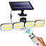 Вуличний світильник на сонячній батареї + пульт ДК, BL KXK 601 Solar 240 COB / Світлодіодний LED ліхтар, фото 9
