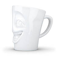 Порцелянова чашка для кави або чаю Tassen "Сміх" (350 мл), фото 3