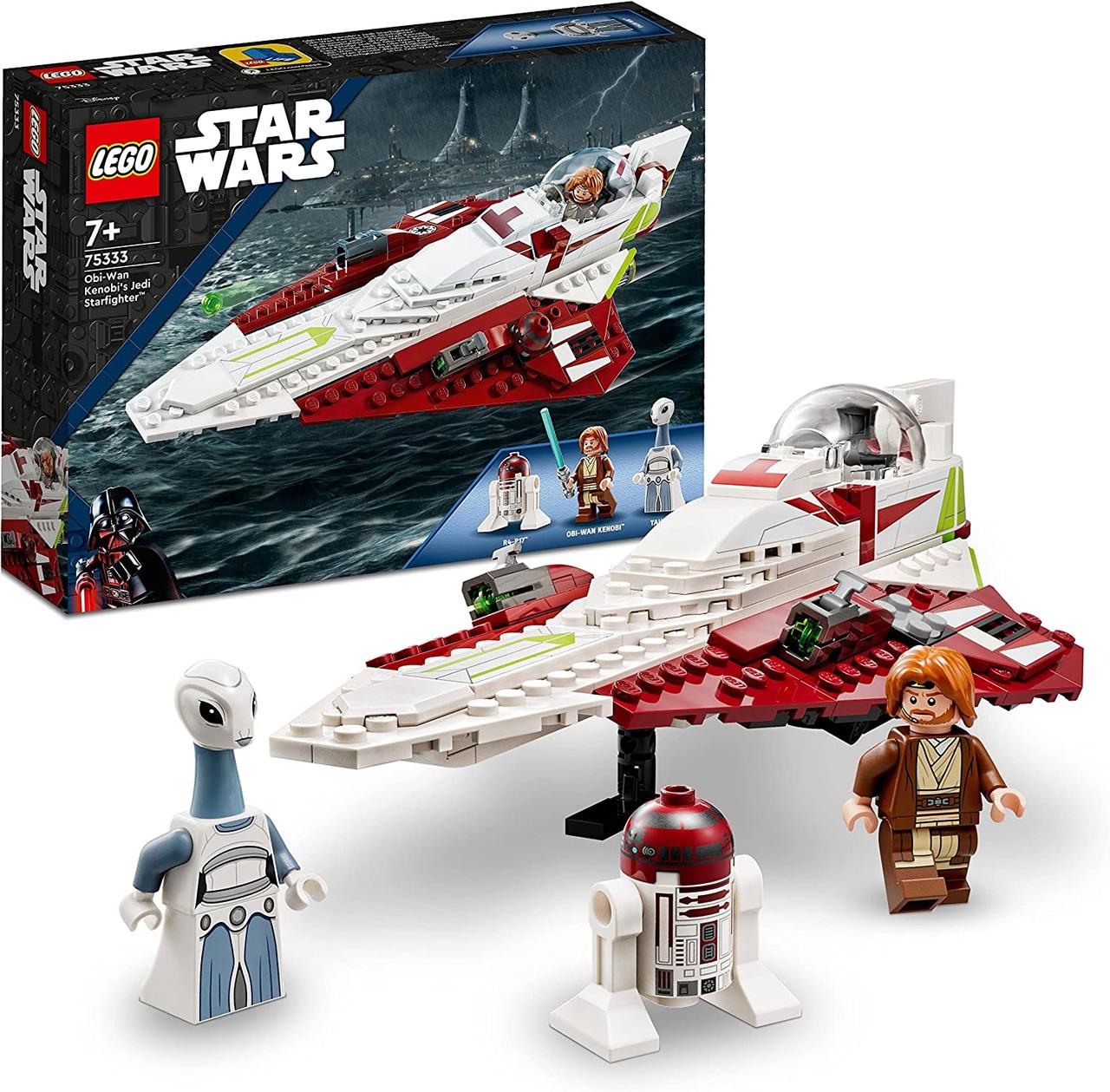 Лего Стар Варс Зірковий винищувач джедаєв Обі-Вана Кенобі Lego Star Wars 75333