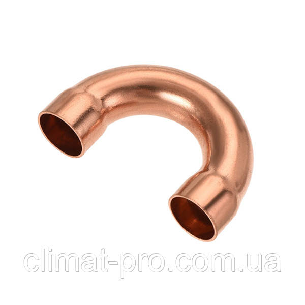 ⌀ 1/2" коліно 180° мідне Halcor, фото 1