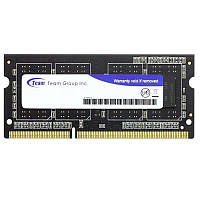 Память для ноутбуков TEAM 4 GB SO-DIMM DDR3 1600 MHz (TED34G1600C11-S01) 1шт