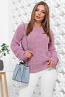 Женский вязаный свитер однотонный Много расцветок Размер универсальный 42-46