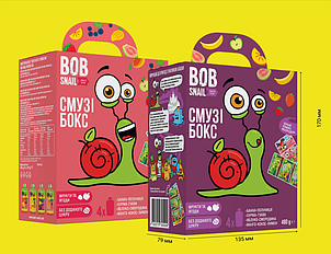 Набір продукції СМУЗІ БОКС З КОМІКСОМ Равлик Боб