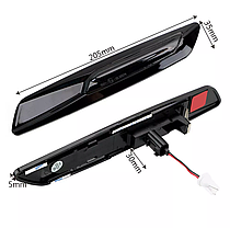 LED динамічний сигнал повороту BMW (БМВ) F10 стиль 1 3 5 Series F30 E46 E60 E91 E90 E92 E93 E61, фото 6