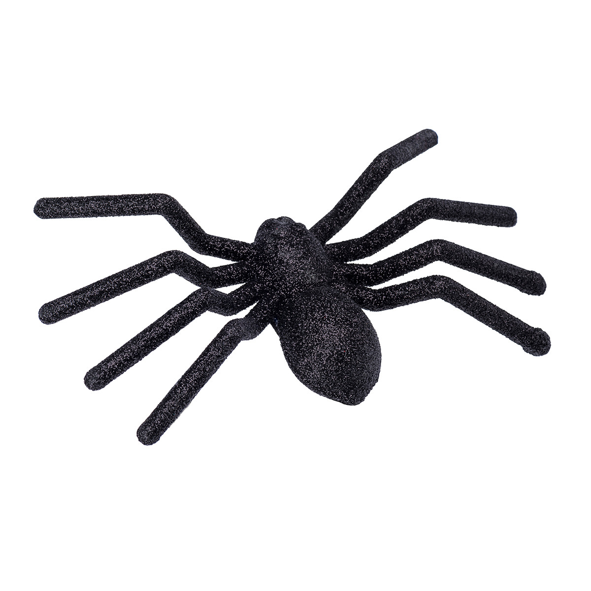 Павук пласт.Yes! Fun Хелловін, 17*9 см, гліттер, чорний, фото 1