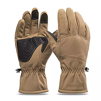 Тактические перчатки зимние военные, армейские зимние перчатки ВСУ хаки размер L