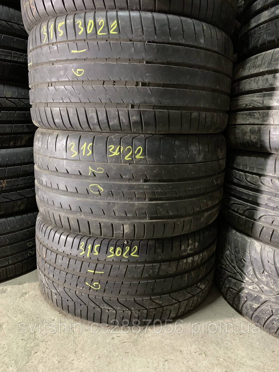 Розпаровки 315/30R22 Fulda, Toyo, Pirelli в асортименті