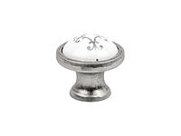 Ручка кнопка Virno Azure 100R WTC A19 античное серебро