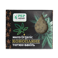 Конопляное мыло табак-ваниль PEP Hemp Конопля Мыло PEP Hemp Мыло из семян конопли