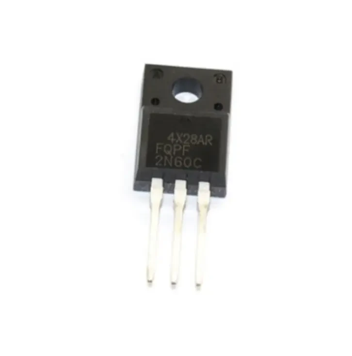 Транзистор 2N60C (FQPF2N60C) N-MOSFET; польовий; 600 В; 2А; 23 Вт; TO220F