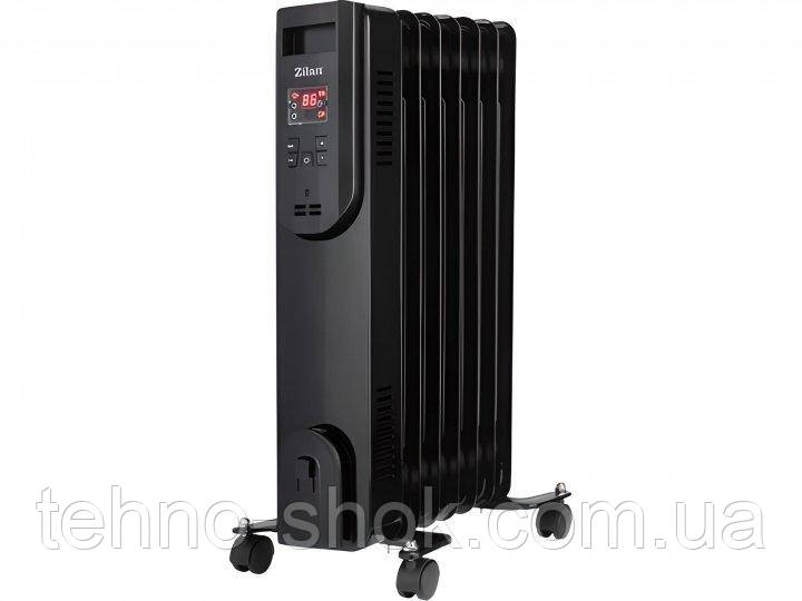 Масляний обігрівач Zilan ZLN3031 - 2000 Вт, LED-дисплей, термостат, дистанційне керування