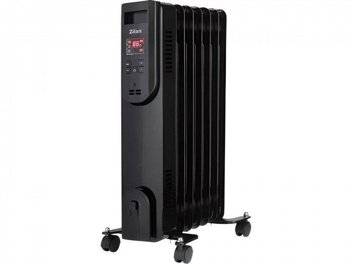 Масляний обігрівач Zilan ZLN3031 - 2000 Вт, LED-дисплей, термостат, дистанційне керування, фото 1