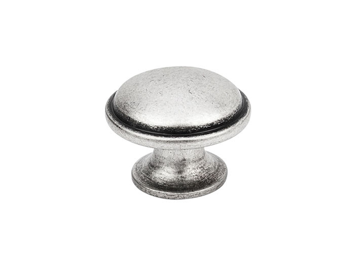 Ручка кнопка Virno Antique 635 античне срібло, фото 1