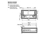 Напрямна прихованого монтажу повного висування з дотягувачем SYNCHRO-3D (16-19 мм) LinkenSystem L=500 (31499), фото 5