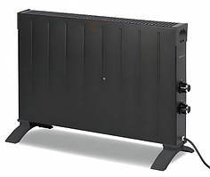 Електричний конвектор Zilan ZLN 6241 Black - 2000 Вт, компактний обігрівач з термостатом.