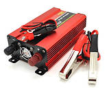 Інвертор напруги NV-2000(1200 Вт)+LCD, 12/220V, aproximated, 1 універсальна розетка, клеми + АЗП, Box, фото 2