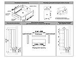 Передня панель для внутрішнього ящика GIFF PRIME FlatBox L=1200 H=199 білий, фото 4