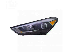 Фара ліва Hyundai Tucson 15-18. жовта вставка галоген (+LED) TL (FPS) - FP 3251 R3-E , DEPO