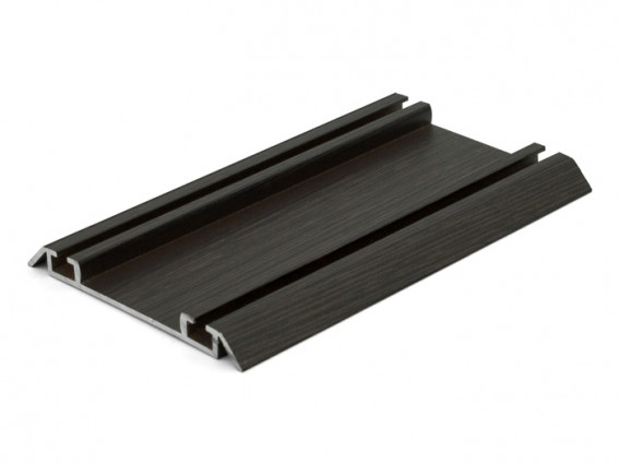 Направляючий профіль нижній Slider (венге матовий) L=5000