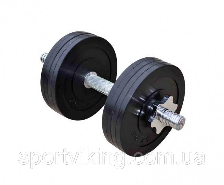 Гантель гумова складана 11 кг Rn-Sport