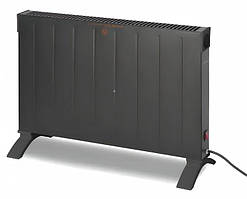 Електроконвектор Zilan ZLN 6258 Black — 2000 Вт, настінний та підлоговий, термостат, безшумне обігрів.