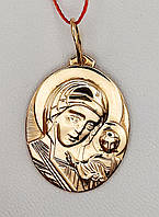 Підвіска - іконка "Богородиця з дитям" із золота