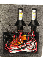 Светодиодные LED лампы 7443 повторители поворотов 42 диода 12В (производство LED, Китай)