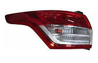 Фонарь задний левый Ford Kuga II 13-16 (Китай) внешний+ LED FP 2817 F1-P