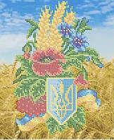 Украинская символика Вышивка бисером, Канва пейзажи Украинская схемы бисером