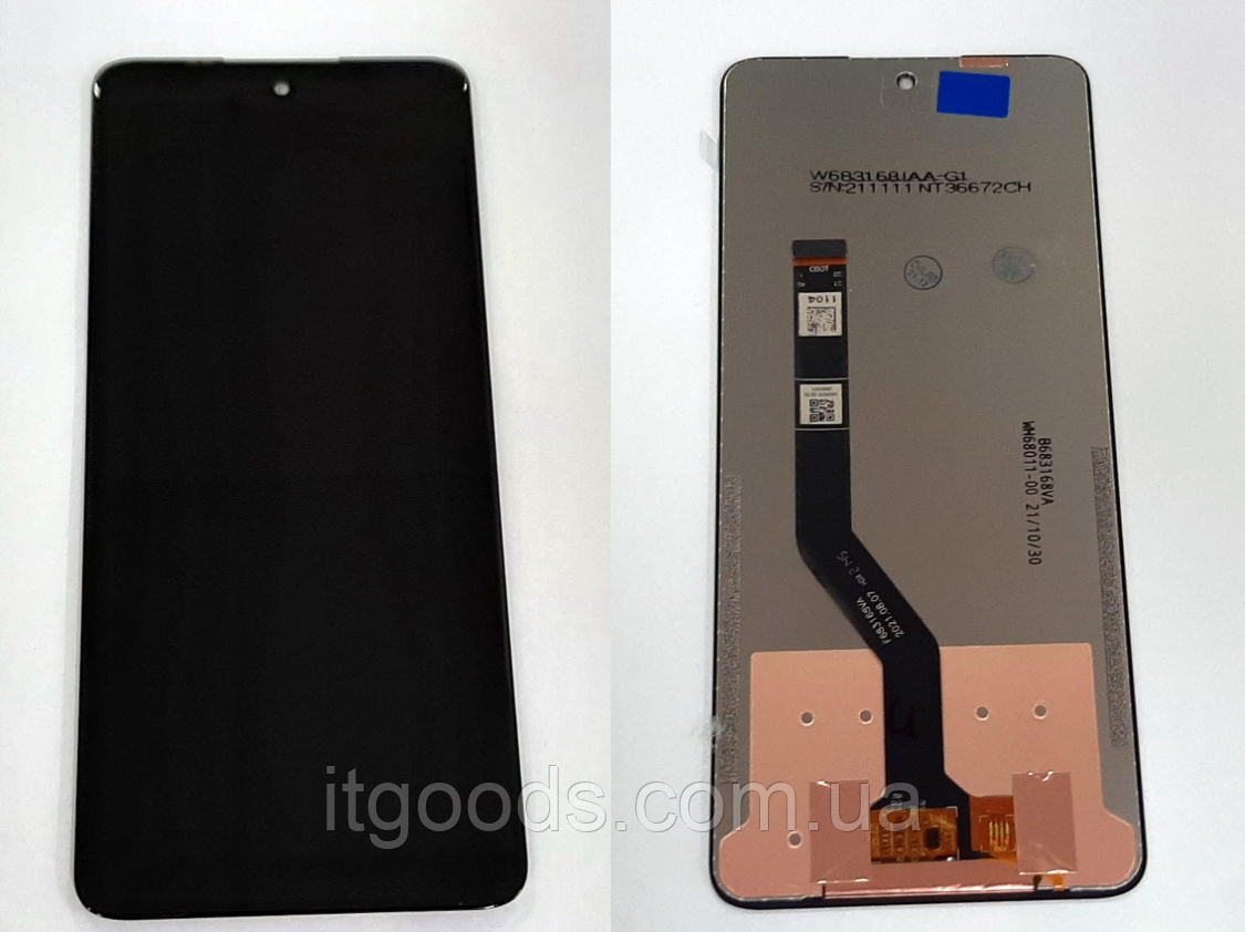 Оригінальний дисплей (модуль) + тачскрін (сенсор) для UmiDigi A11 Pro Max (чорний колір)