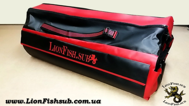 Сумка - Рюкзак «Diver Strong» із ПВХ матеріалу від українського виробника LionFish.sub для підводного, дайверського спорядження