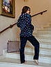 Р. 42-62 Жіночий махровий костюм зі світшотом і штанами великих розмірів, фото 6