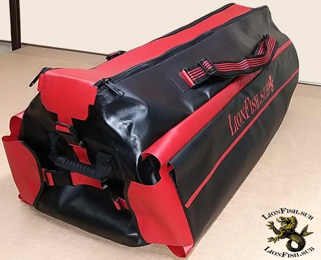 Сумка - Рюкзак «Diver Strong» із ПВХ матеріалу від українського виробника LionFish.sub для підводного, дайверського спорядження