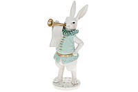 Декоративная статуэтка Кролик-трубач, 29см