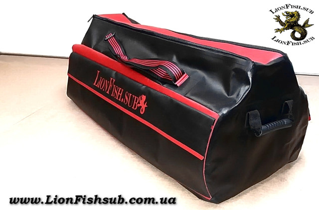 Сумка - Рюкзак «Diver Strong» із ПВХ матеріалу від українського виробника LionFish.sub для підводного, дайверського спорядження