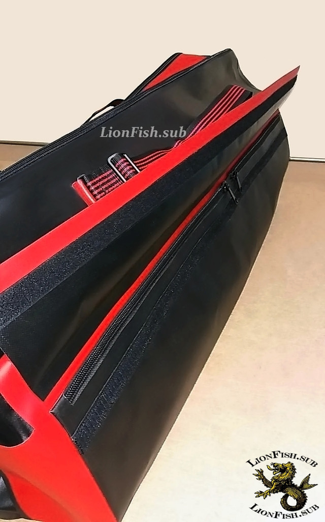 Сумка - Рюкзак «Diver Strong» із ПВХ матеріалу від українського виробника LionFish.sub для підводного, дайверського спорядження