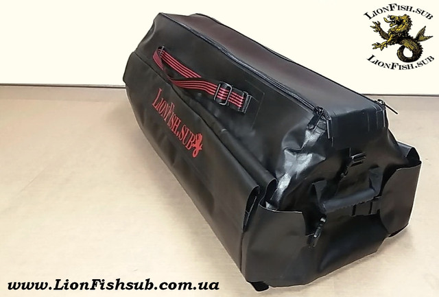 Сумка - Рюкзак «Diver Strong» із ПВХ матеріалу від українського виробника LionFish.sub для підводного, дайверського спорядження