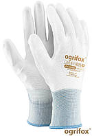 Перчатки защитные из полиэстера покрыты полиуретаном OGRIFOX OX-POLIUR WW "10" белые