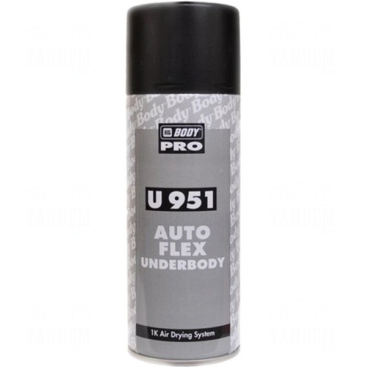 Антигравійне покриття HB BODY 951 Auto Flex Underbody, 400 мл Аерозоль Чорний