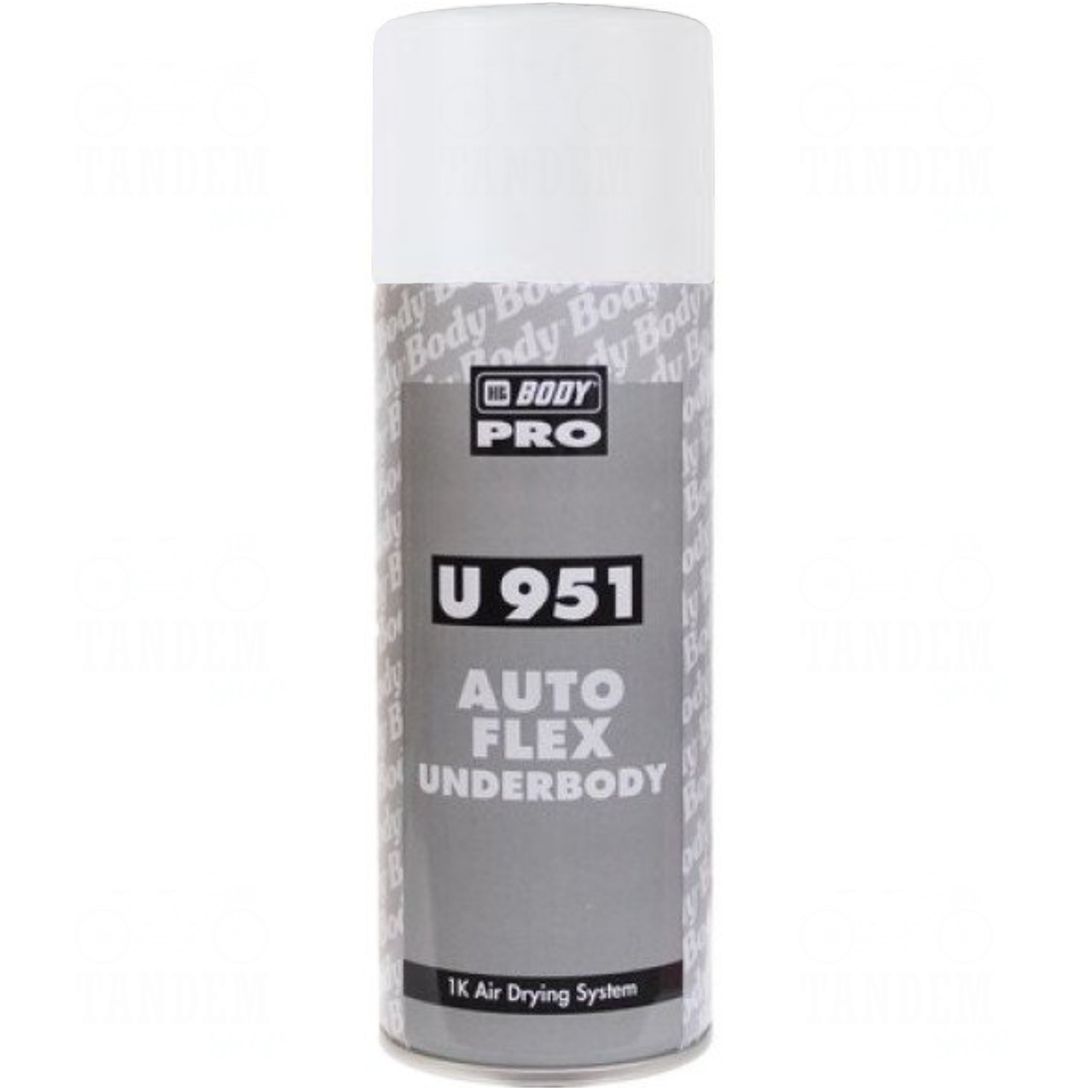 Антигравійне покриття HB BODY 951 Auto Flex Underbody, 400 мл Аерозоль Білий