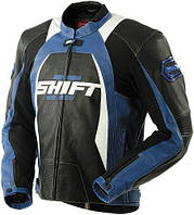 Куртка SHIFT SR-1 Leather Jacket (Black/Blue), XXL, XXL