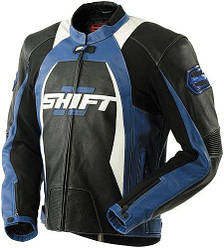 Куртка SHIFT SR-1 Leather Jacket (Black/Blue), XXL, XXL