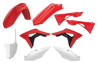 Пластик Polisport MX kit - Honda (14-) (Red/White), Honda