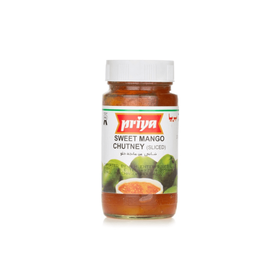 Priya Sweet Mango Chutney Солодкий Манго Чатні солодко-пряний пікантна індійська добавка до закусок м'яса - фото 2 - id-p1654613338