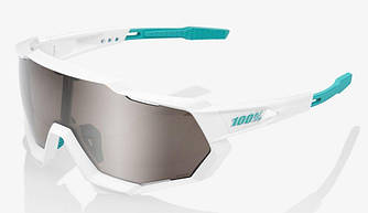 Окуляри Ride 100% SPEEDTRAP - BORA Hans Grohe Team White - HiPER Silver Mirror Lens, Mirror Lens, Mirror Lens