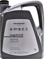 Моторное масло VAG Longlife III FE SAE 0W-30 VW 504 00 507 00 (5л) GS55545M4