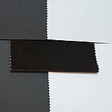 Тканина антикоготь флок Фінт темно-коричневого кольору, фото 2